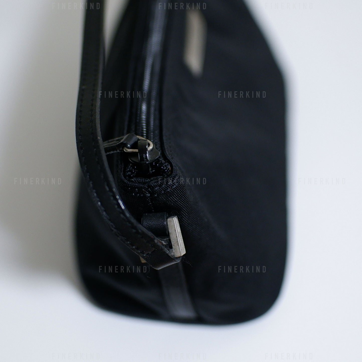 Classic Black Boat Pochette Bag