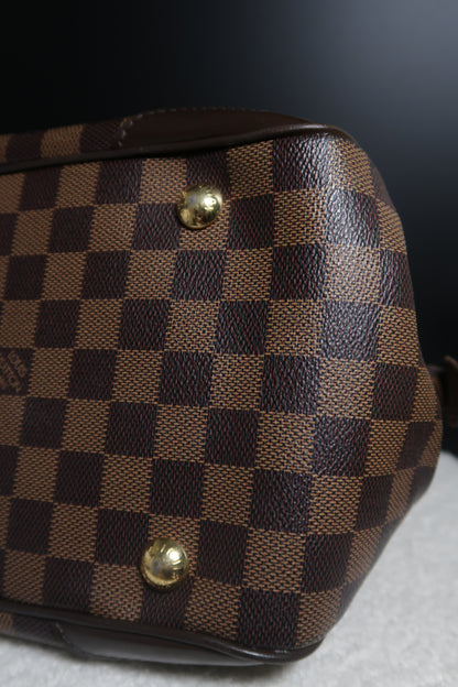 2010 Damier Ebene Verona PM Handbag