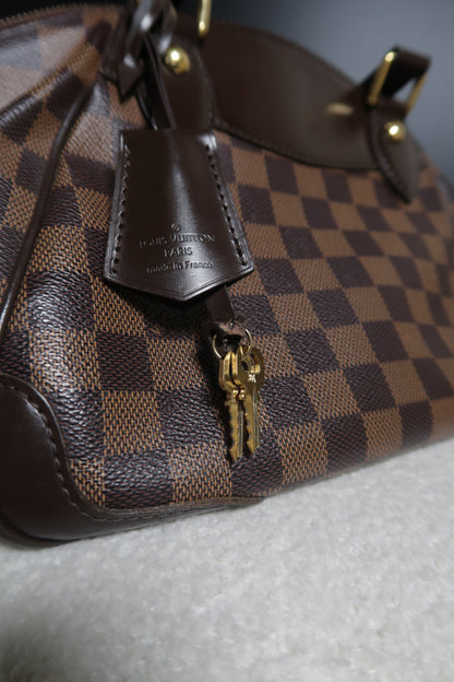 2010 Damier Ebene Verona PM Handbag