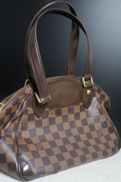 2010 Damier Ebene Verona PM Handbag