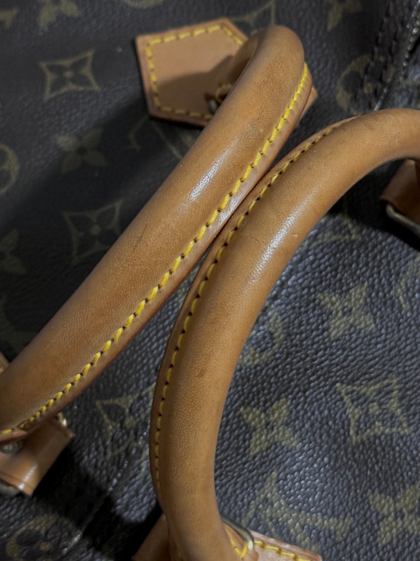 1993 Monogram Canvas Speedy 35 Handbag