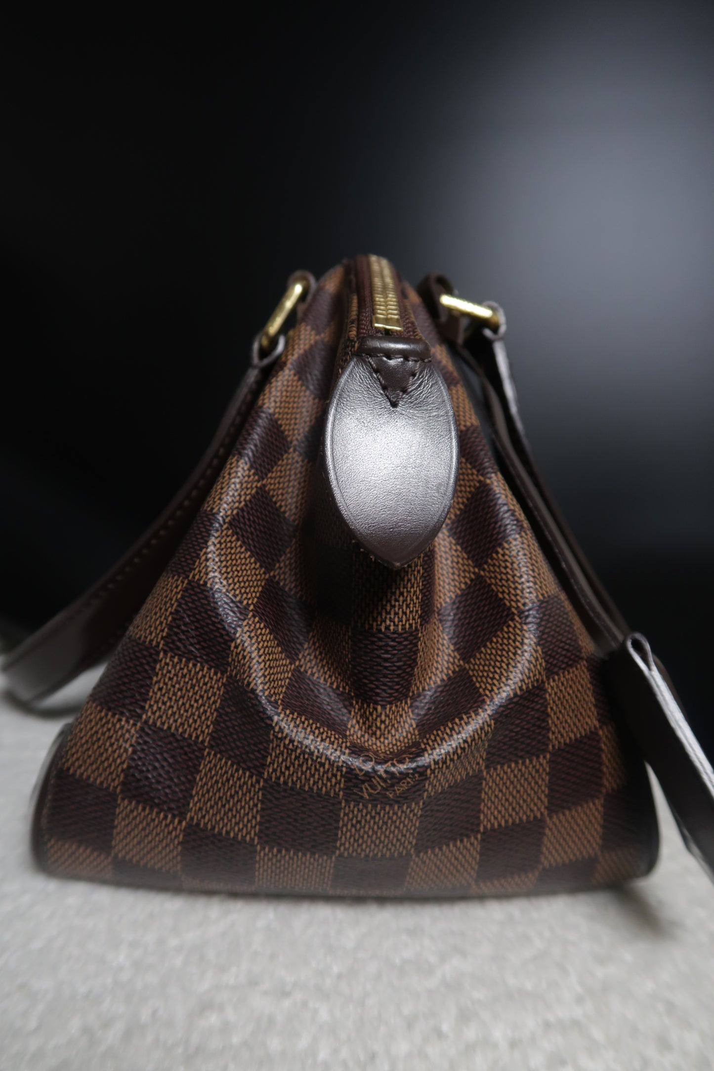 2010 Damier Ebene Verona PM Handbag