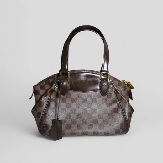 2010 Damier Ebene Verona PM Handbag