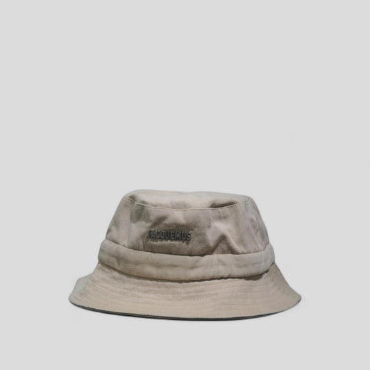 Le Bob Gadjo Beige Bucket Hat