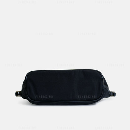 Classic Black Boat Pochette Bag