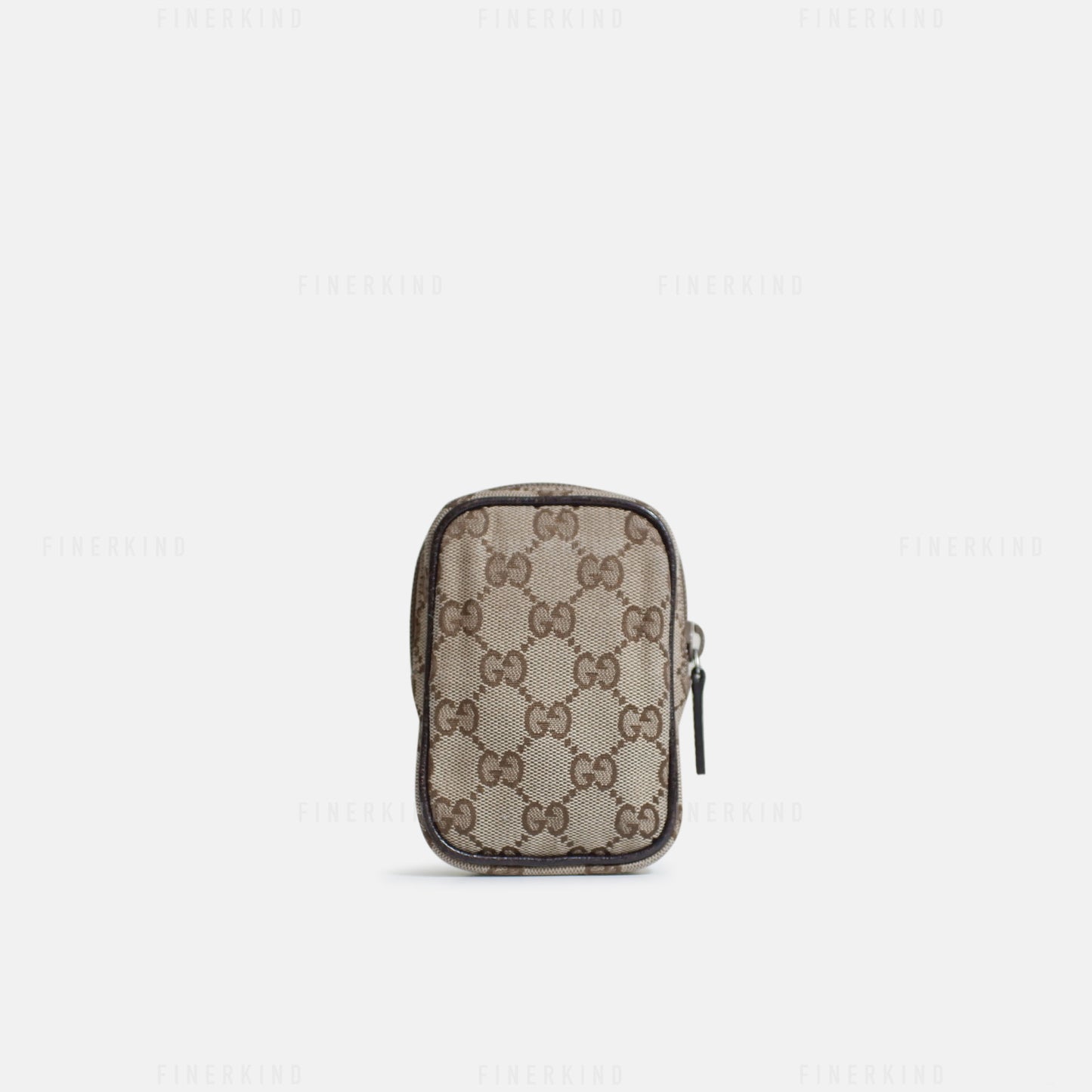 GG Canvas and Leather Cosmetic/Cigarette Pouch