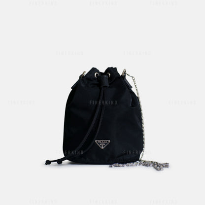 Classic Black Mini Bucket Bag